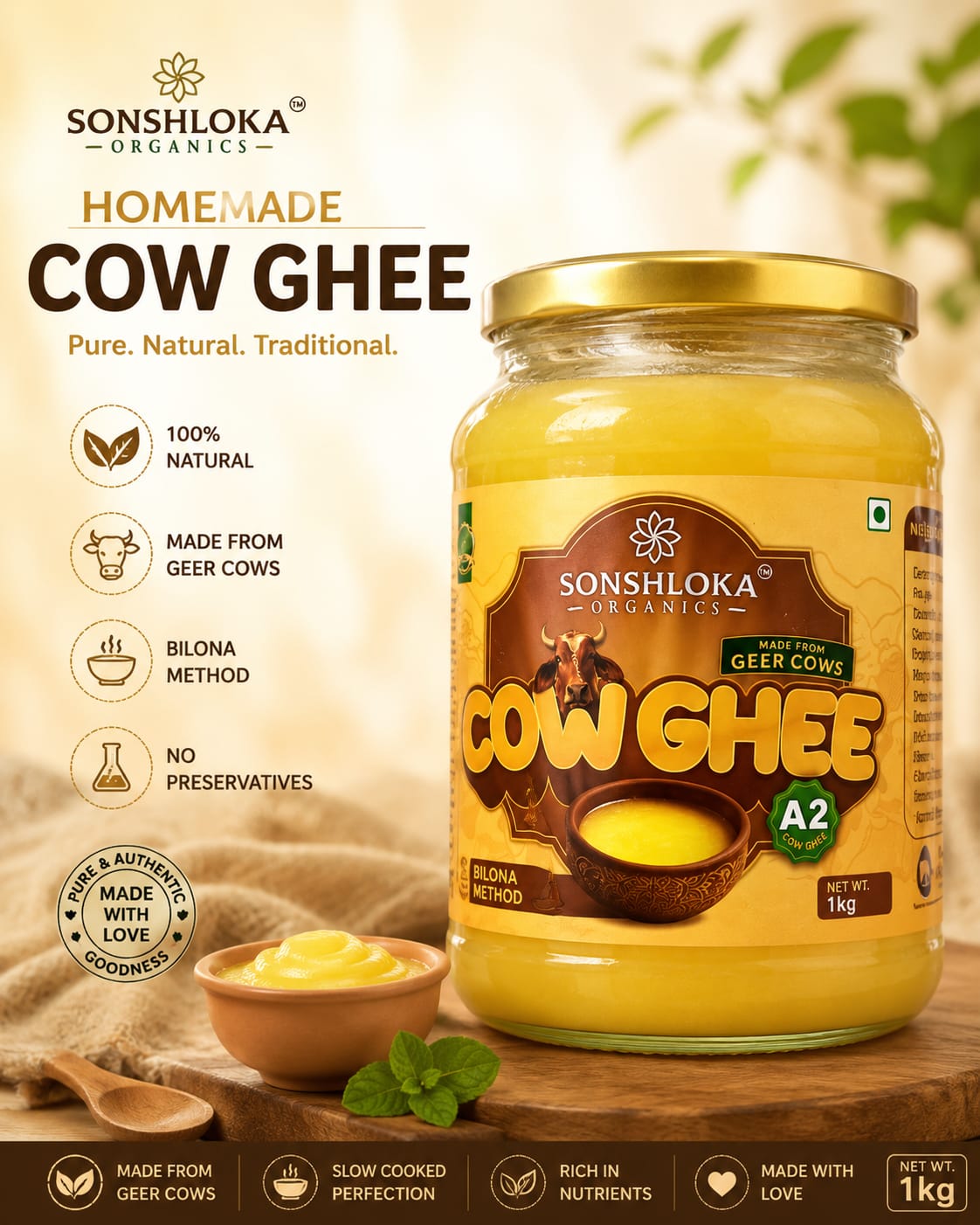Gir cow ghee