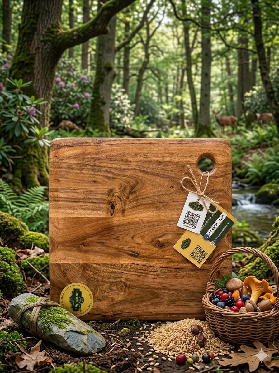 Wooden chopping board